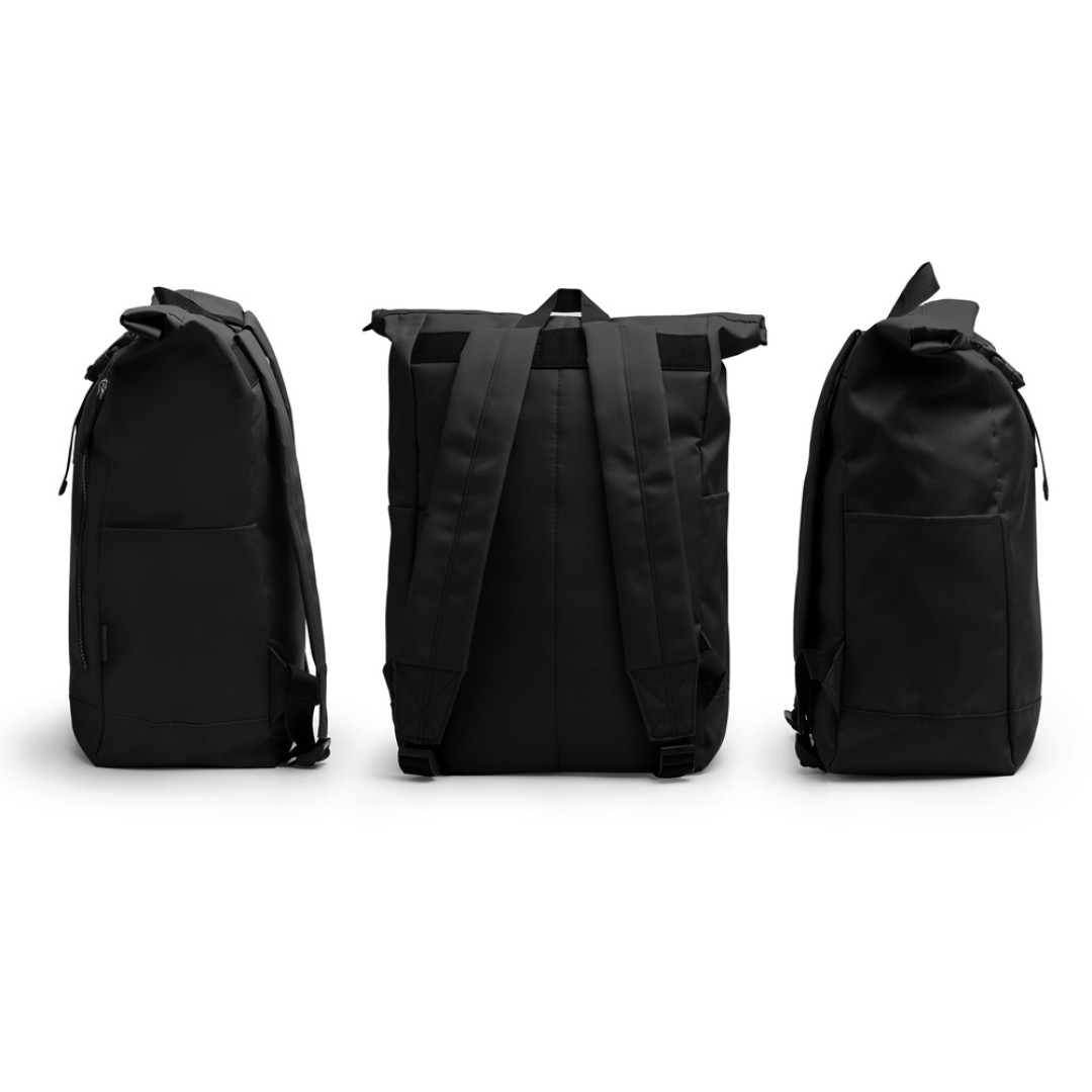 Рюкзак из RPET полиэстера DRONTE, черный