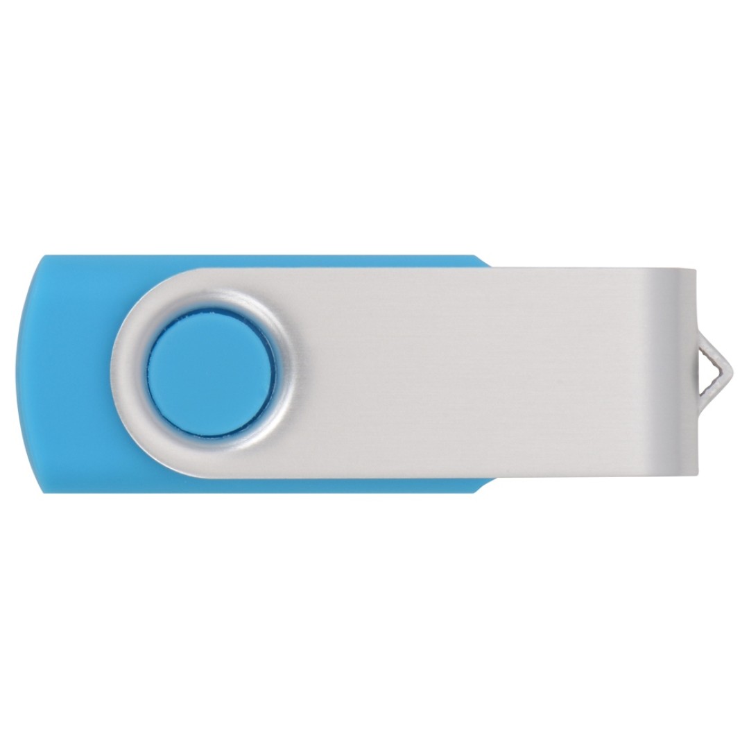 Флеш-карта USB 2.0 16 Gb «Квебек», голубой