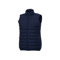 Женский утепленный жилет Pallas  из переработанных материалов по стандарту GRS - Темно - синий