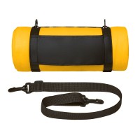 Плед «Нежность» с плечевым ремнем, желтый