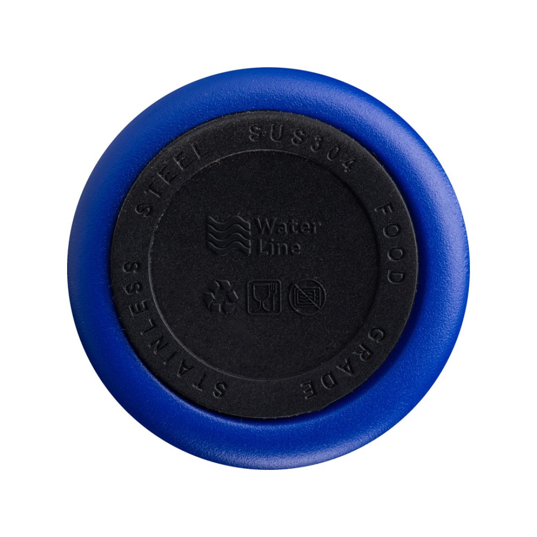 Вакуумная термокружка Waterline с медной изоляцией «Bravo», 400 мл, синий