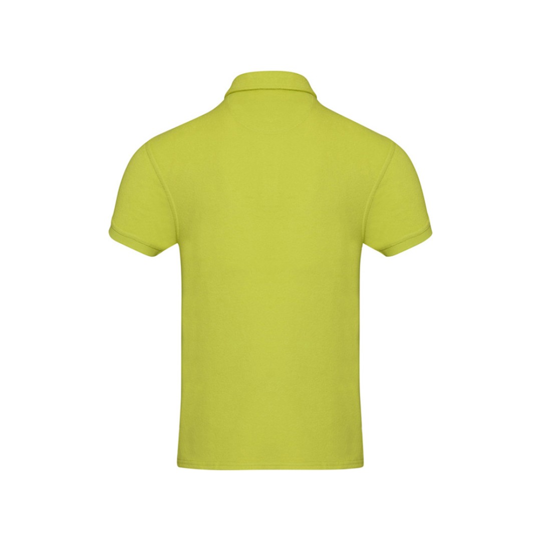 Рубашка поло унисекс "Akoya" из переработанного махрового материала - Лайм