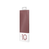 Внешний аккумулятор Rombica NEO ARIA Claret, 10000 мАч, Soft-touch, PD, QCharge, Type-C, бордовый (Р)