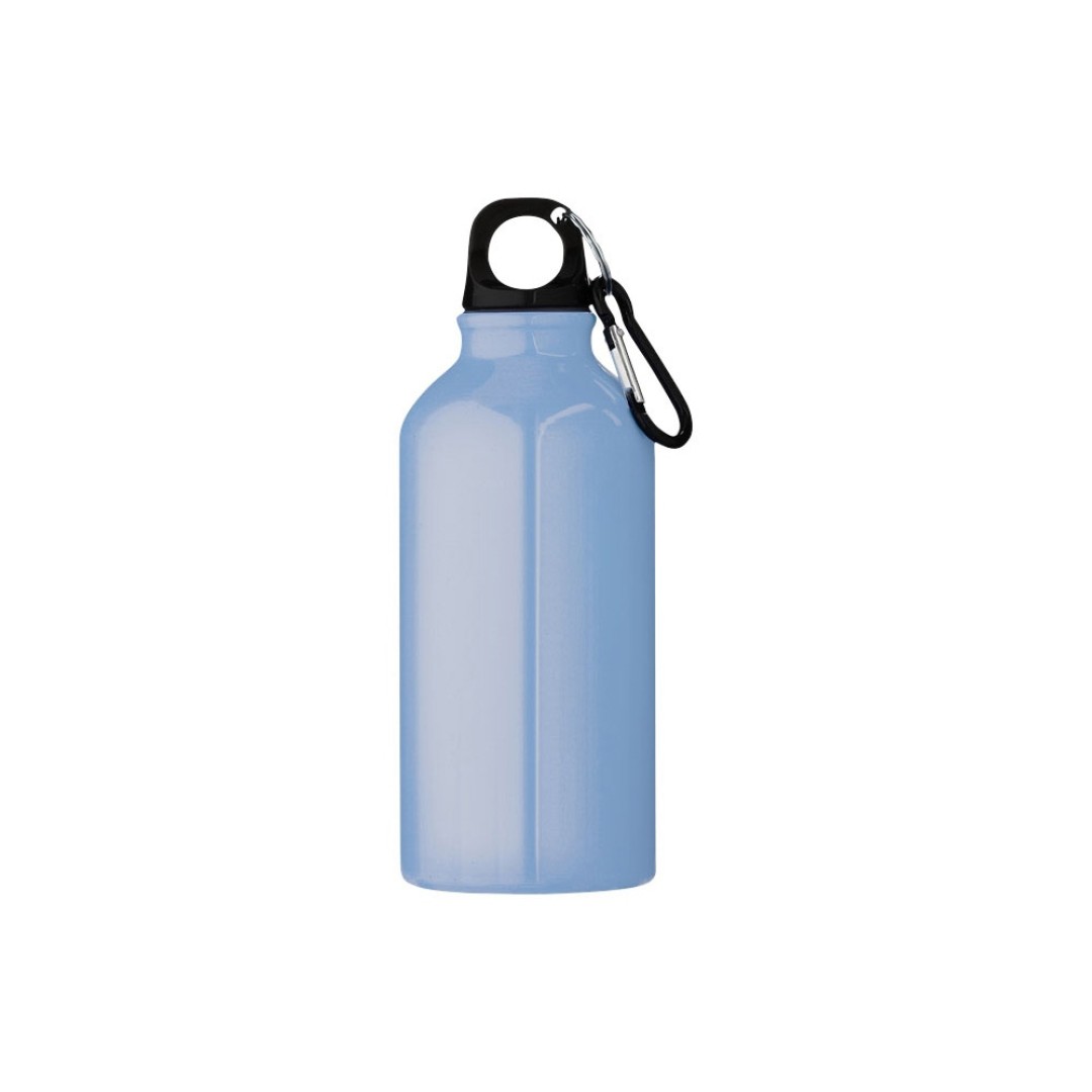 Бутылка "Oregon" с карабином 400мл, светло-синий (P)
