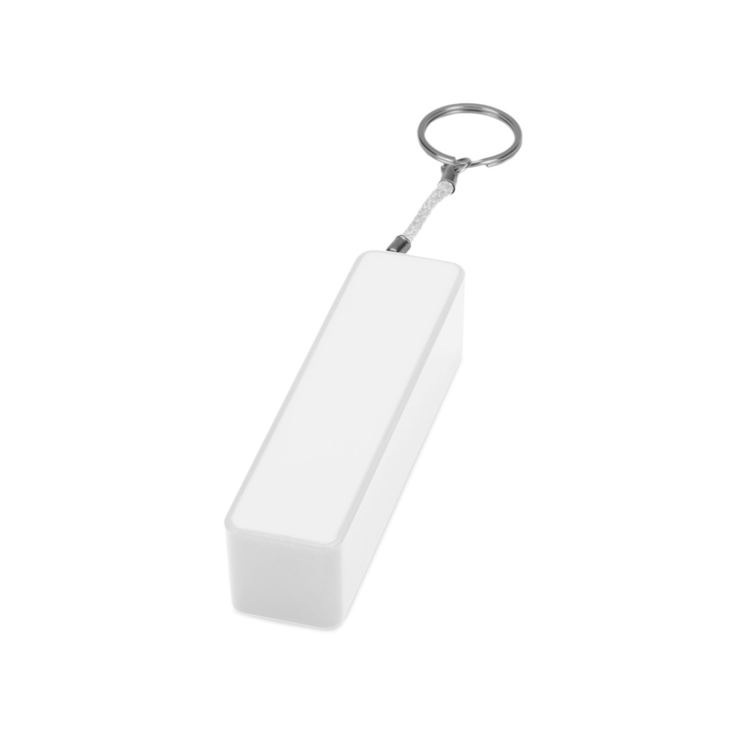 Портативное зарядное устройство "Сатурн", 2200 mAh, белый