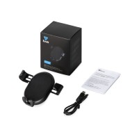 Автомобильное беспроводное зарядное устройство "Mobi", 5 Вт, черный