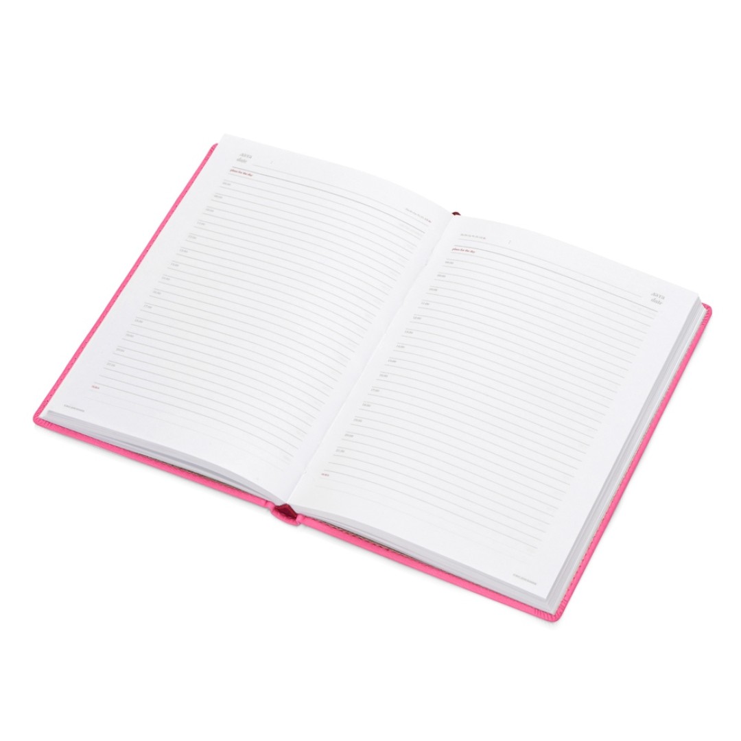 Ежедневник недатированный А5 «Velvet», розовый