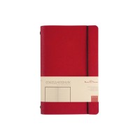 Ежедневник недатированный А5 "Palermo", красный
