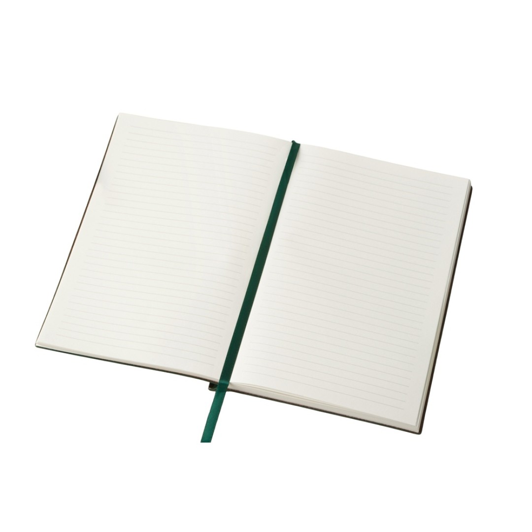 Блокнот А5 "Scribe", гибкая обложка, 96 листов 80 гр/м2, зеленый