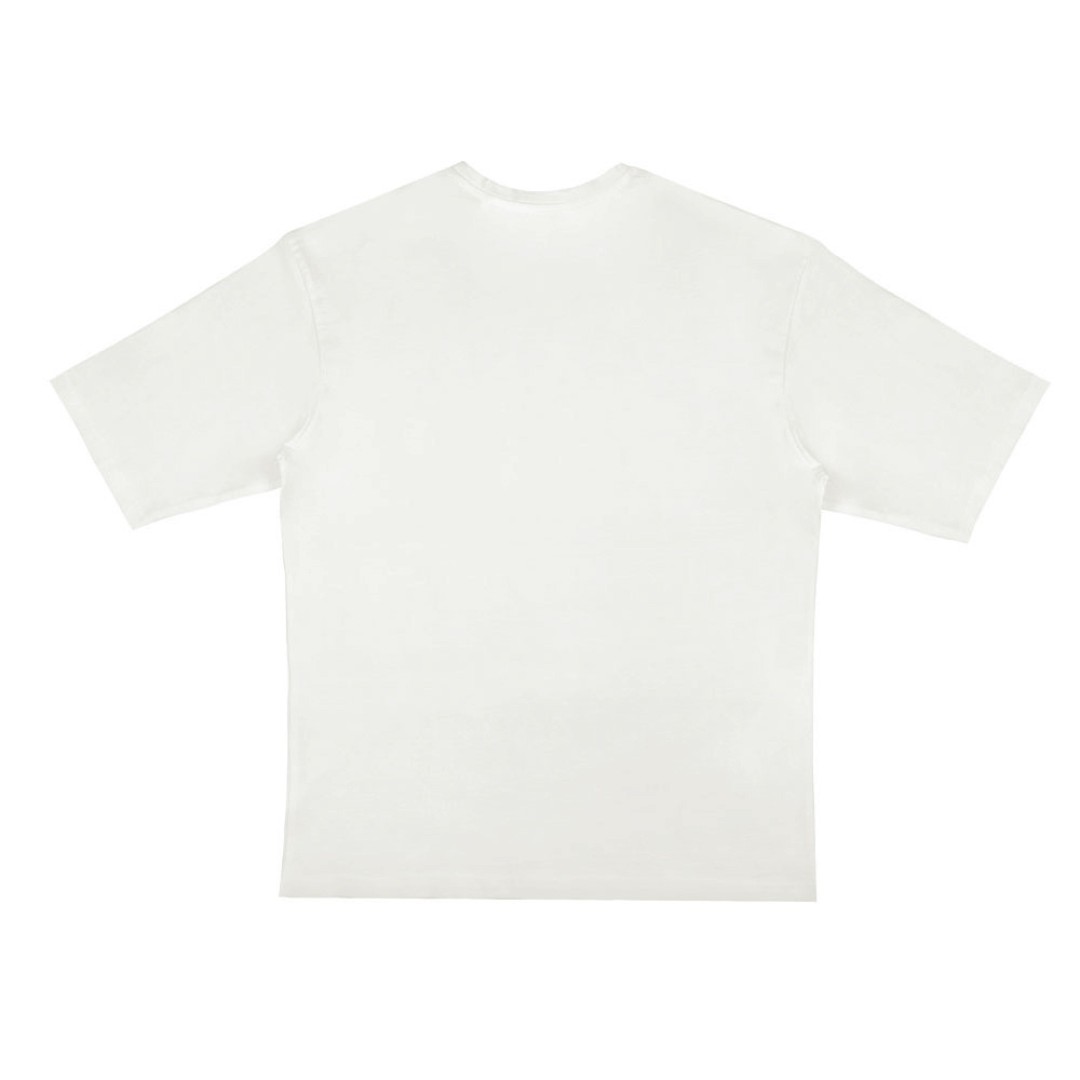 Футболка Berlin к/р оверсайз, 100% хлопок, 180гр, молочный