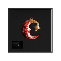 Елочные игрушки (Полумесяц) Гранат