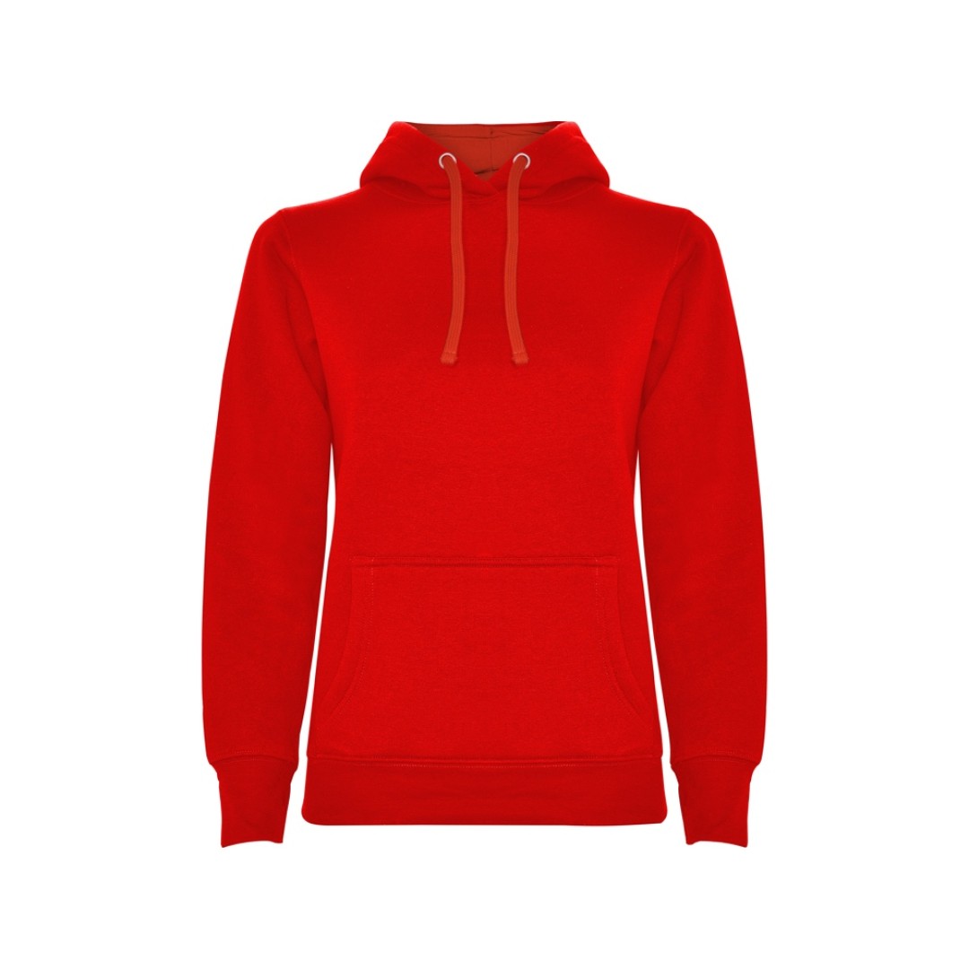 Толстовка с капюшоном "Urban" женская, красный