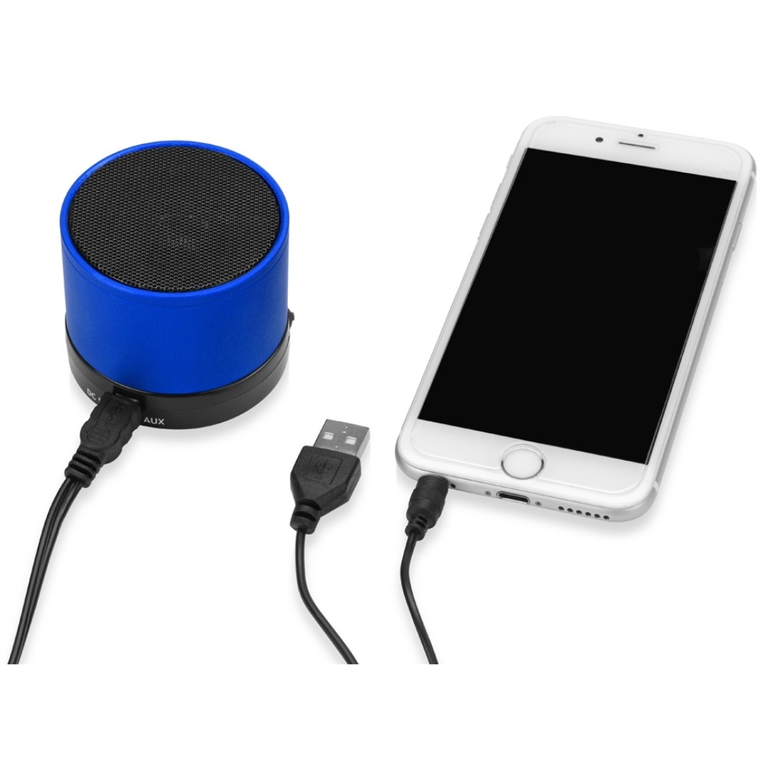 Беспроводная колонка "Ring" с функцией Bluetooth, синий