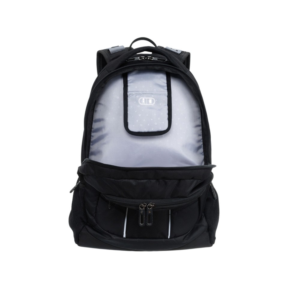 Рюкзак TORBER XPLOR с отделением для ноутбука 15", чёрный, полиэстер 600D, 35x20x47 см, 33л