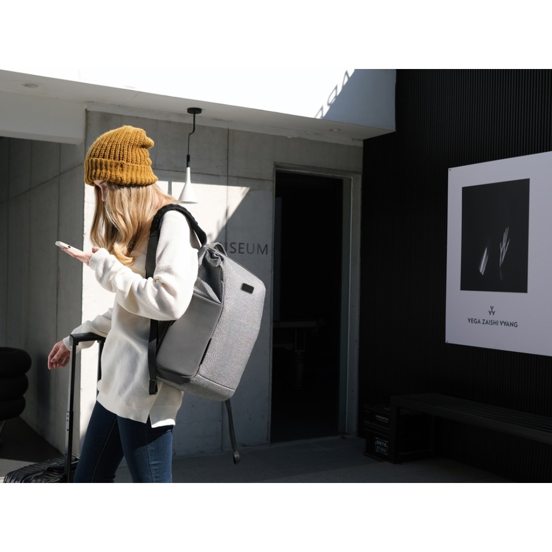 Антикражный рюкзак SnapPack для ноутбука 16", серый