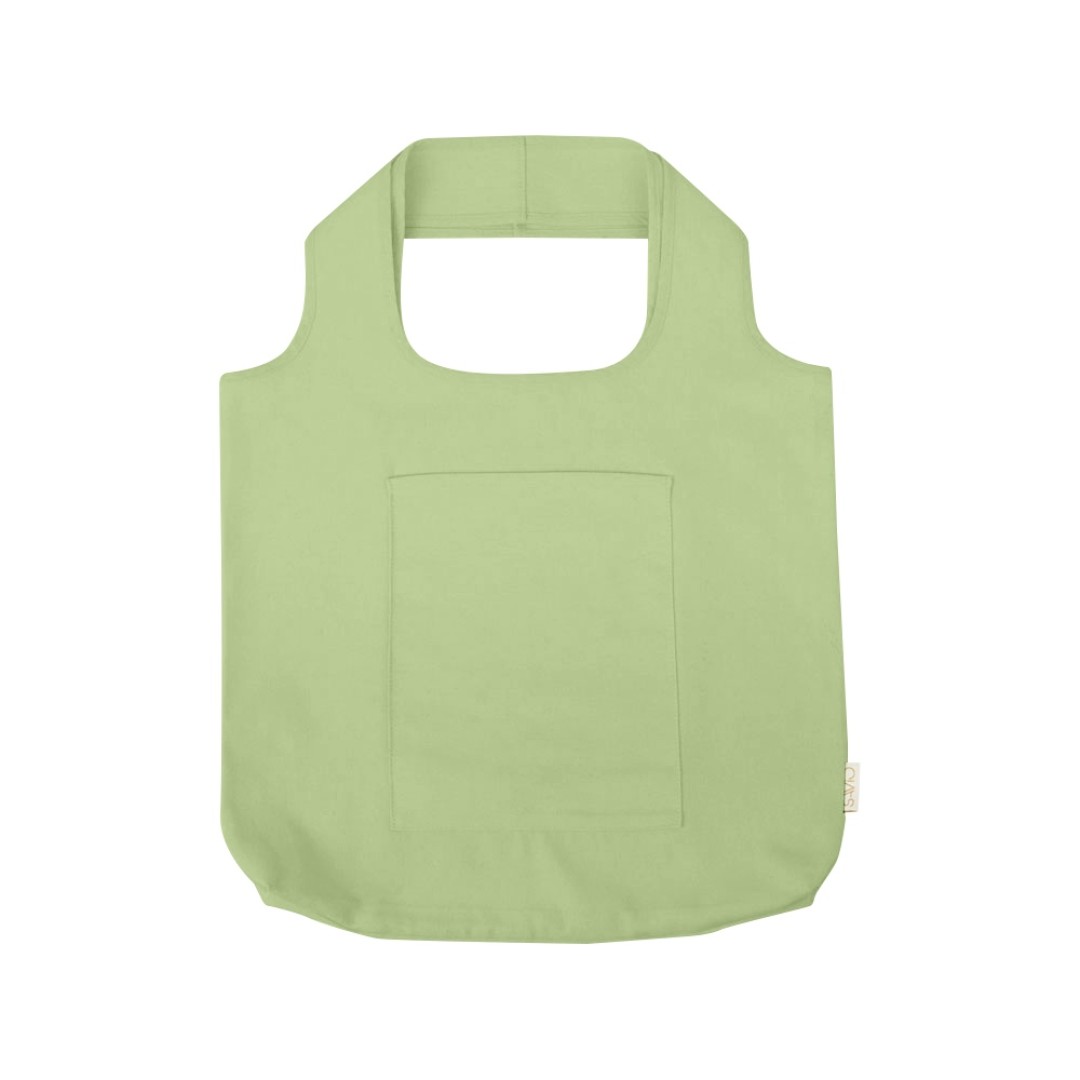 Сумка Revest из переработанного хлопка, зеленое яблоко