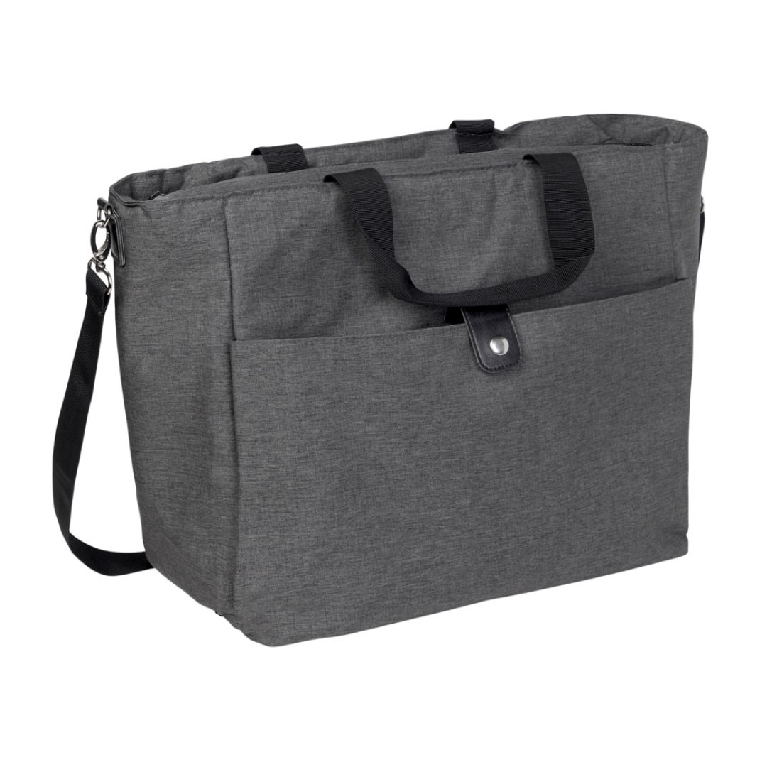 Сумка-холодильник Fabrizio со штопором, серый/черный
