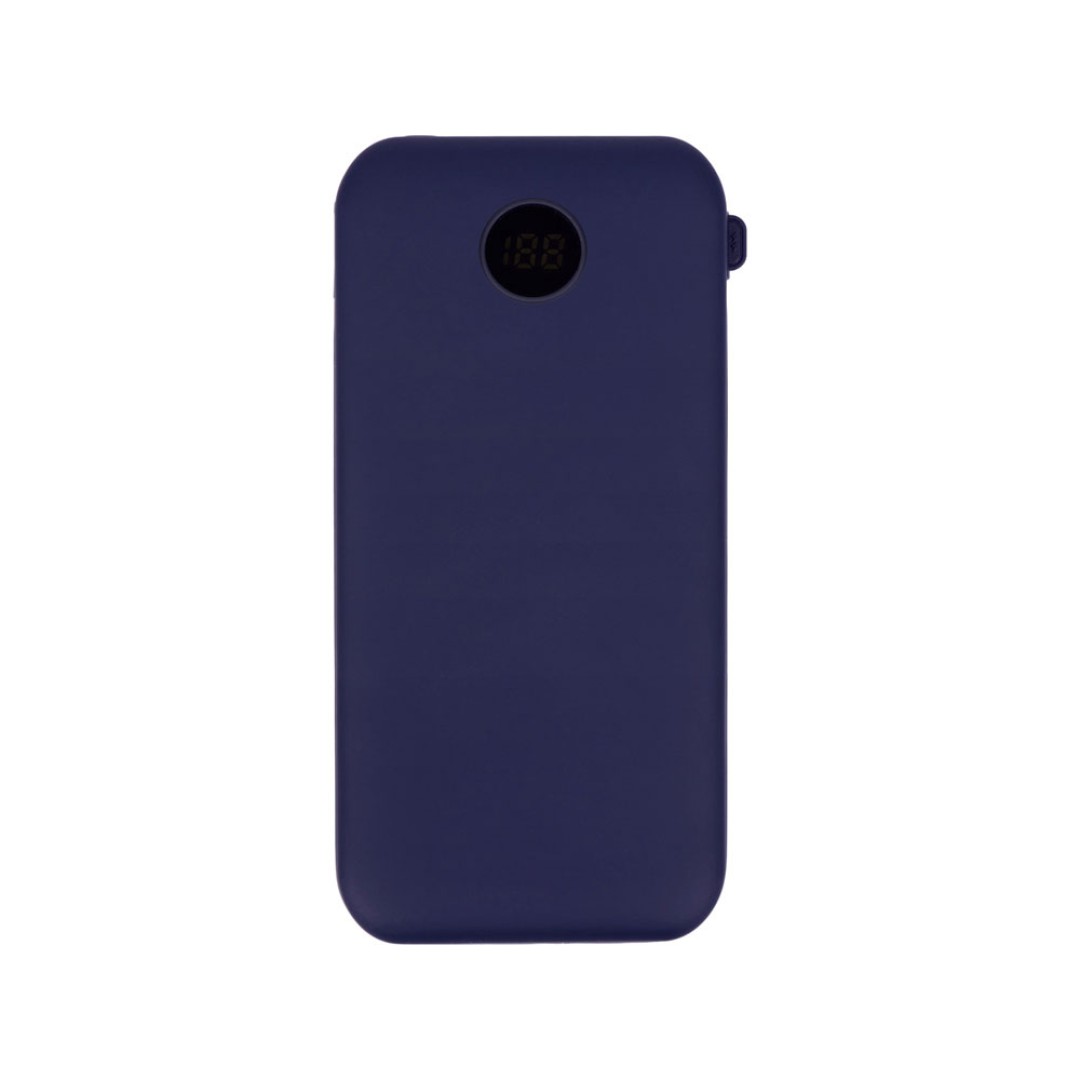Внешний беспроводной аккумулятор с подсветкой лого «Astro», 10000 mAh, темно-синий (Р)