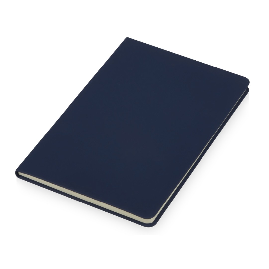 Блокнот "Wispy", твердая обложка A5, 64 листа в линейку, синий