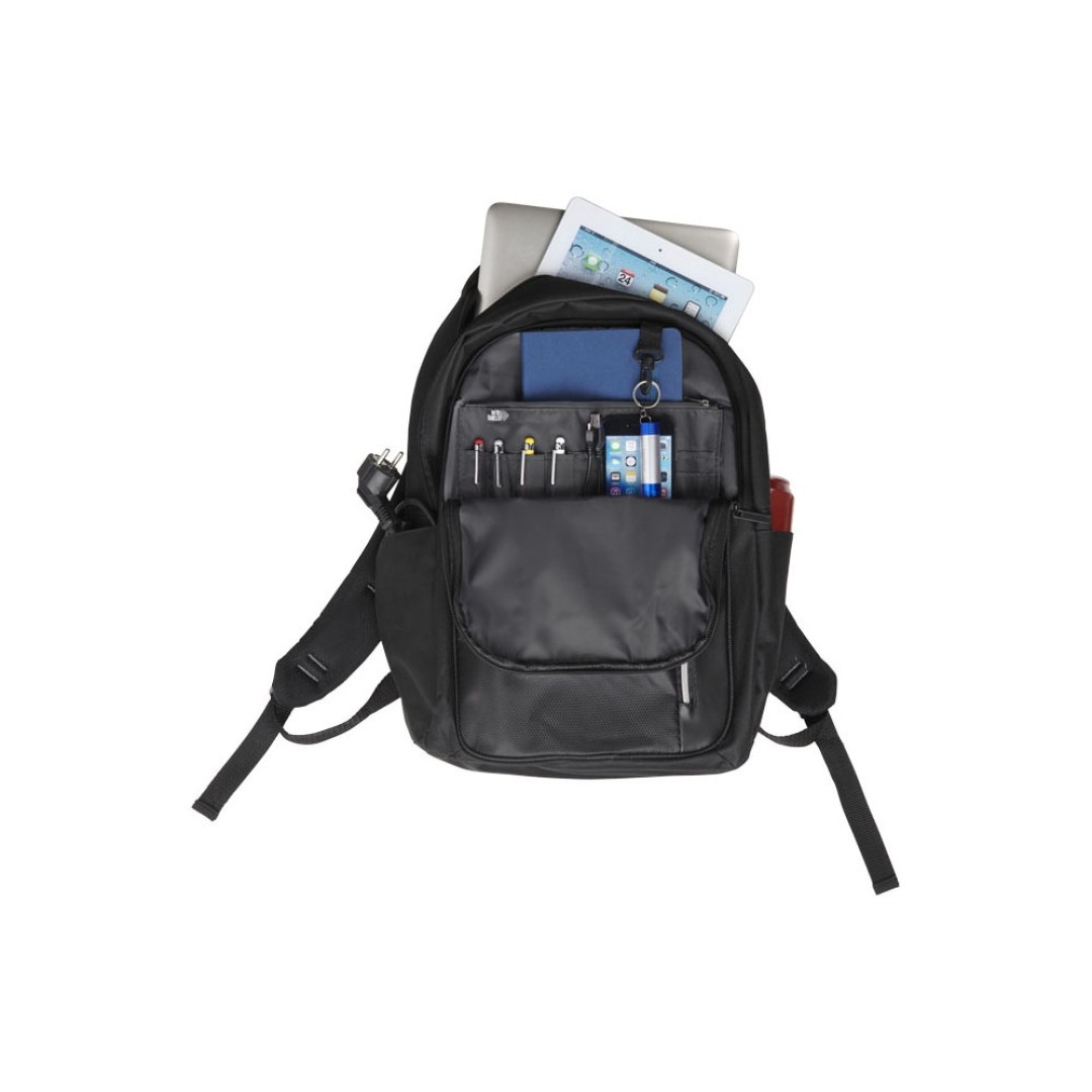 Рюкзак Ravy для ноутбука 15.6" с защитой RFID, черный