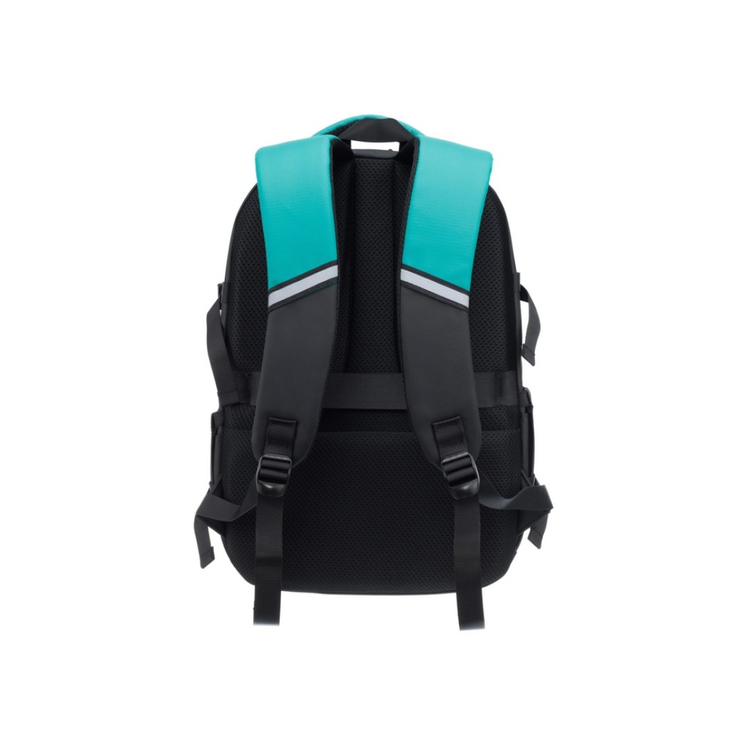 Рюкзак спортивный TORBER Xtreme 18", зелёный/чёрный, 31 х 12 х 46 см, 17л
