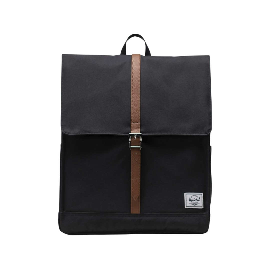 Herschel City рюкзак из переработанного материала объемом 16 л - сплошной черный