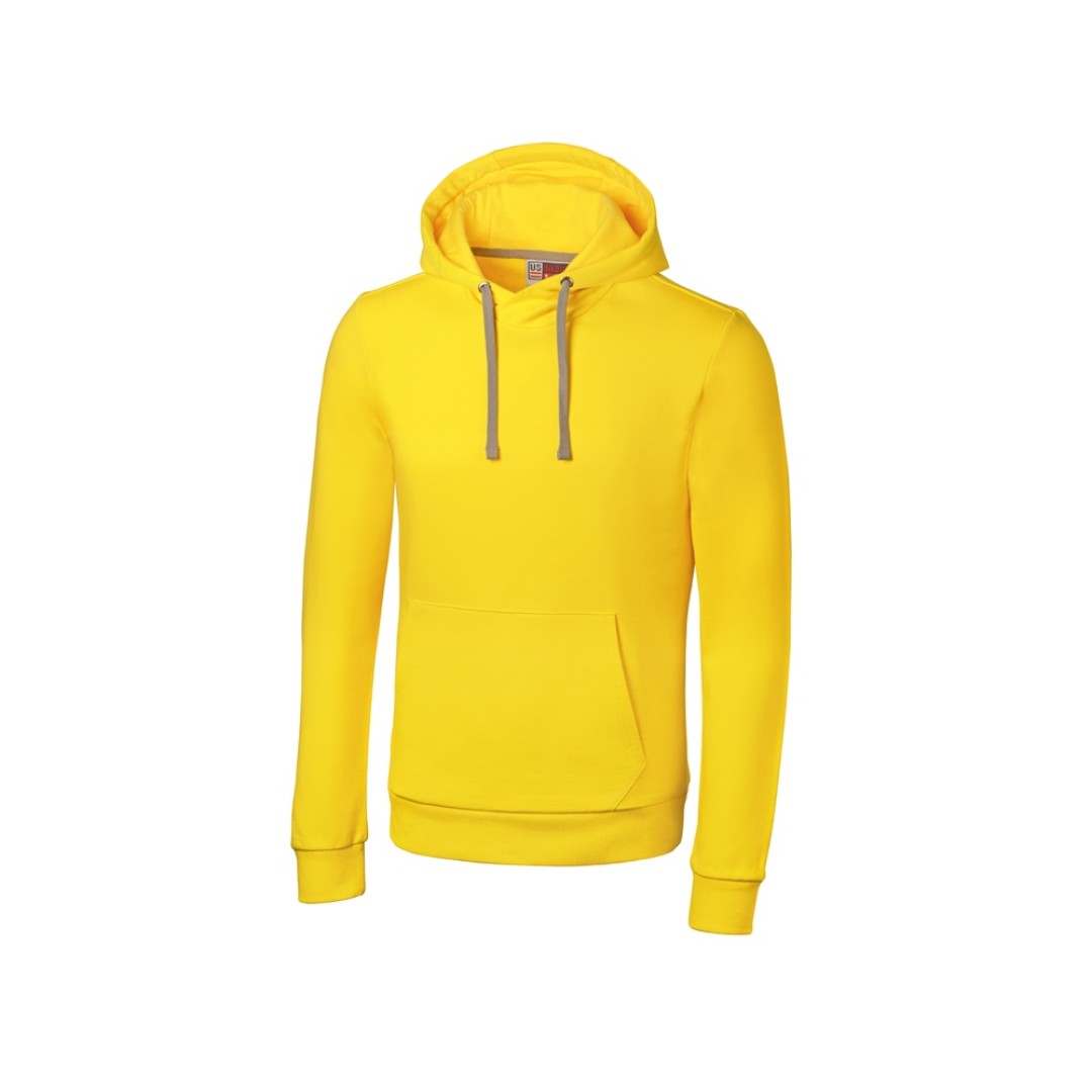 Толстовка унисекс "Stream" с капюшоном, жёлтый