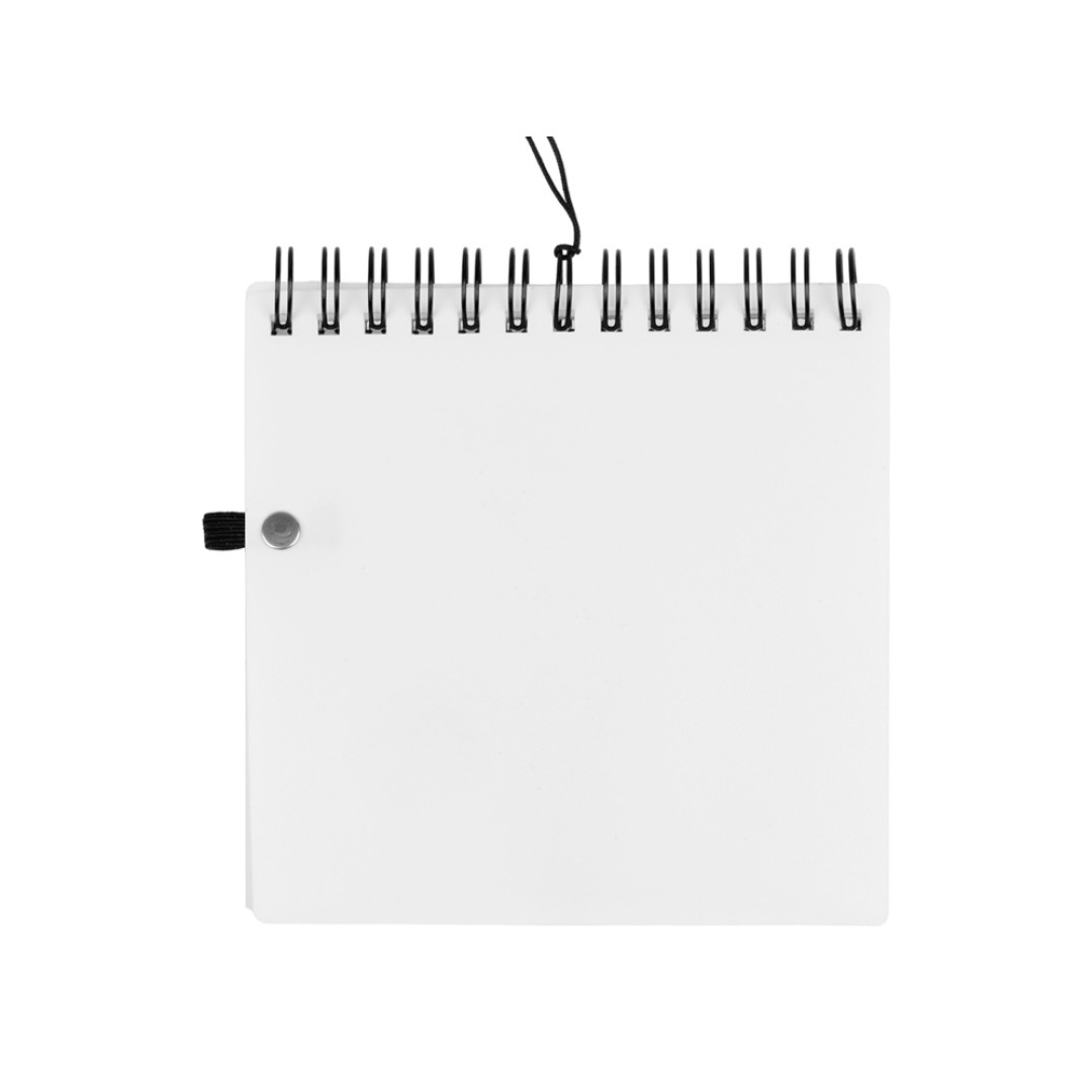 Блокнот А6 "Журналист" с ручкой, белый