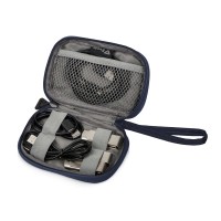 Органайзер для проводов «Keep Organized S», темно-синий (140*100*25)