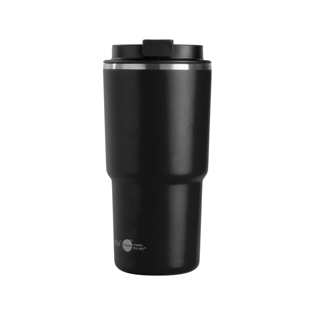 Вакуумная термокружка с  керамическим покрытием «Pick-Up», 650 мл, черный