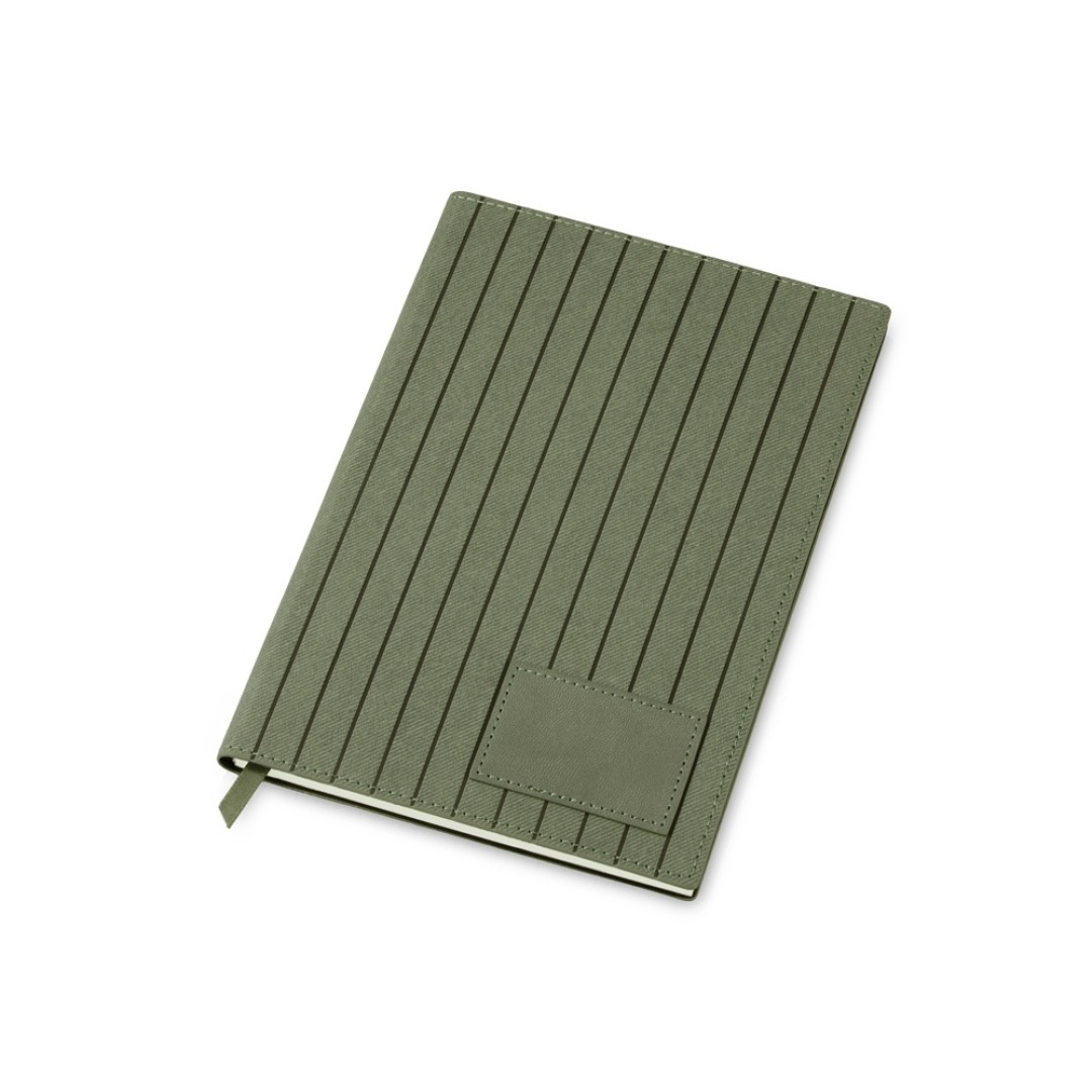 Блокнот А5 "Bradbury", гибкая обложка, 80 листов 80 гр/м2 FSC бумага, оливковый