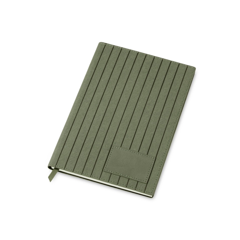 Блокнот А5 "Bradbury", гибкая обложка, 80 листов 80 гр/м2 FSC бумага, оливковый
