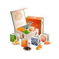 Подарочный набор с чаем и сладостями "ПодариМандари"