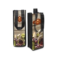 Чехол для бутылки из нетканого материала PET с возможностью полноцветной печати