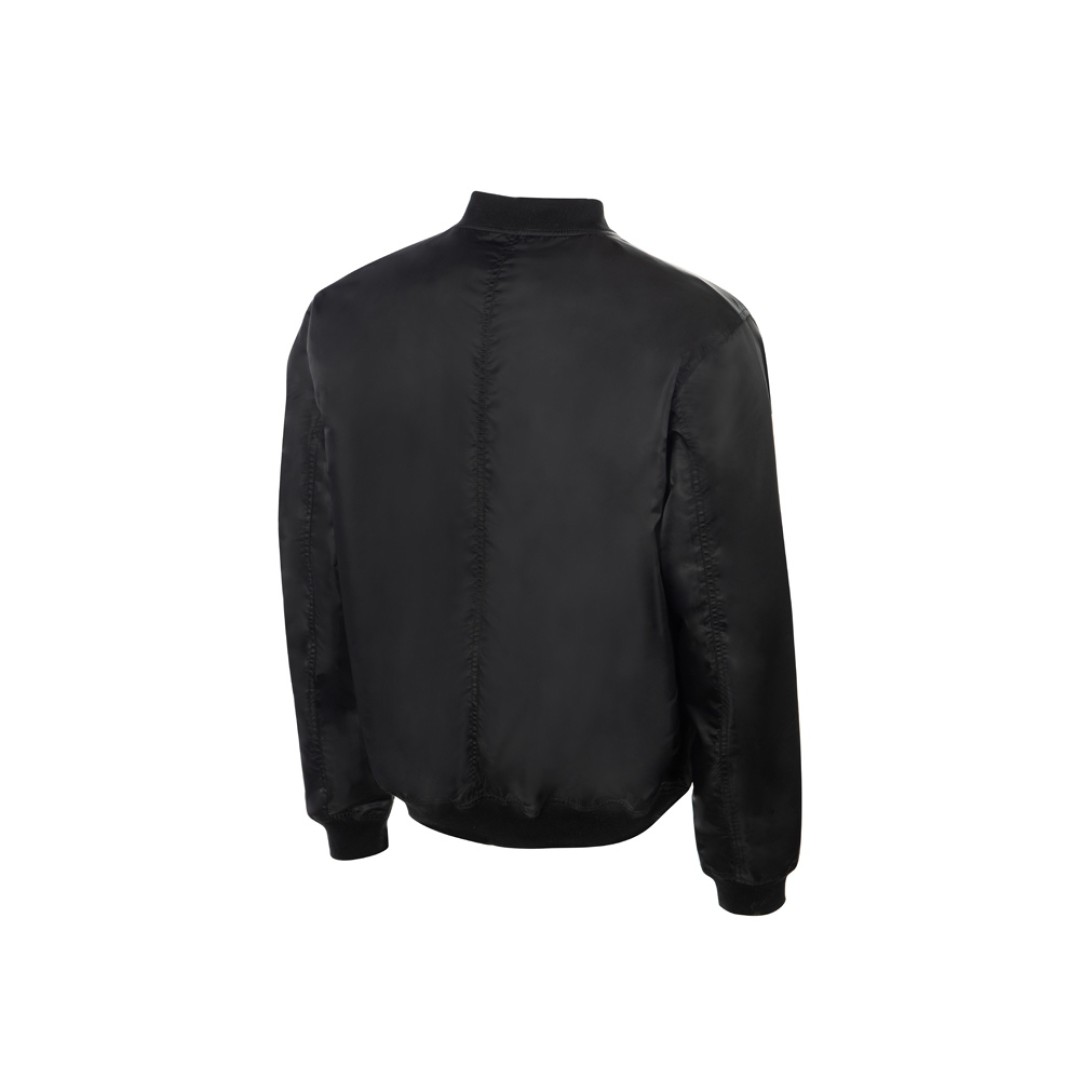 Куртка бомбер «Antwerpen» унисекс, черный