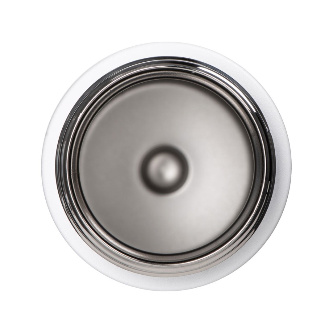 Вакуумная термокружка Waterline с медной изоляцией «Bravo», 400 мл, тубус, белый (Р)