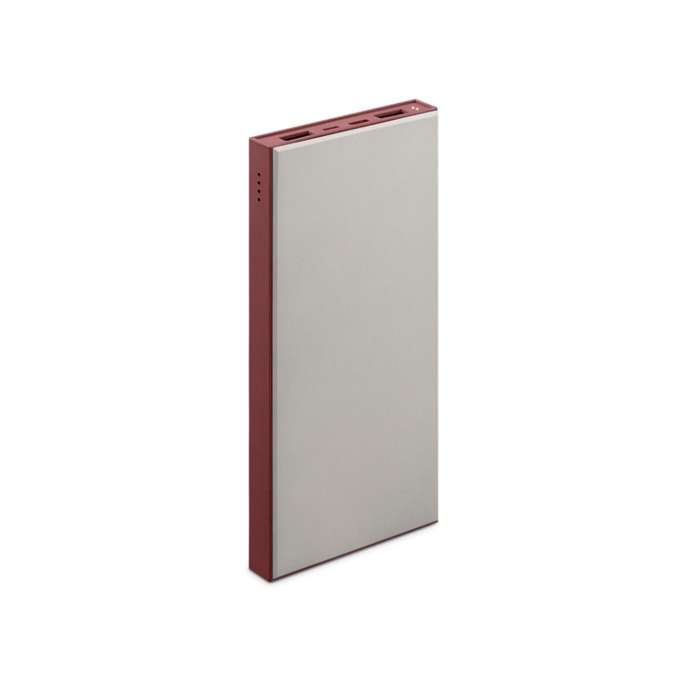 Внешний аккумулятор Rombica NEO ARIA Claret, 10000 мАч, Soft-touch, PD, QCharge, Type-C, бордовый (Р)