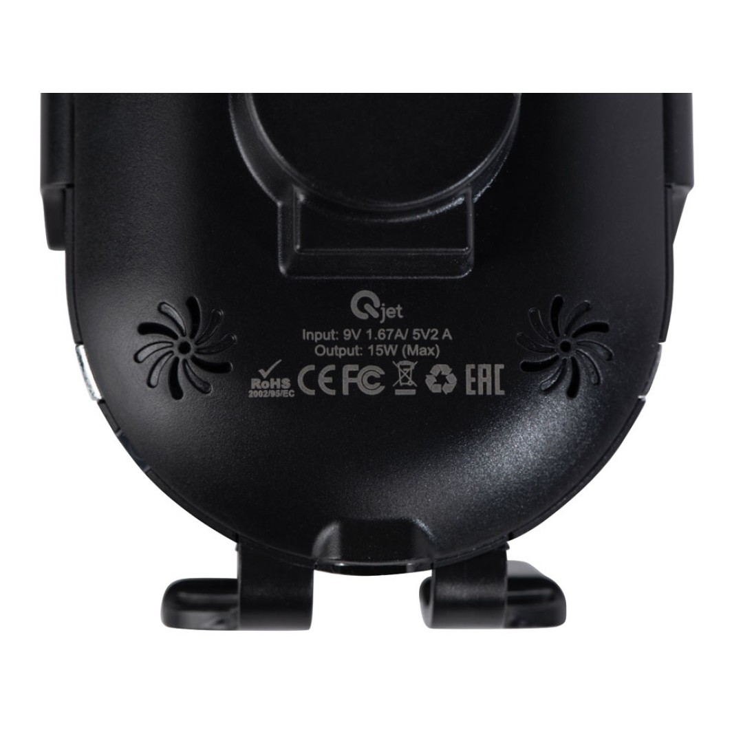 Автомобильное беспроводное зарядное устройство с датчиком "OptIQ Lite", 15 Вт, черный