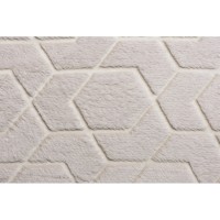 Светящийся в темноте плед Lattice бежевый