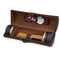 Набор для чистки обуви "Сапфир", коричневый