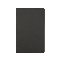 Записная книжка Moleskine Cahier (нелинованный, 1 шт.), Large (13х21см), черный