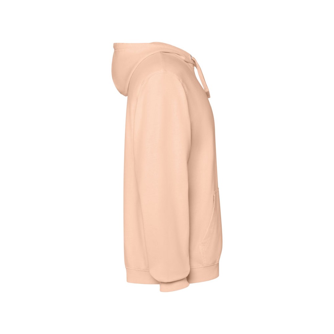 Толстовка с капюшоном «KENIA» унисекс, светло-абрикосовый выстиранный