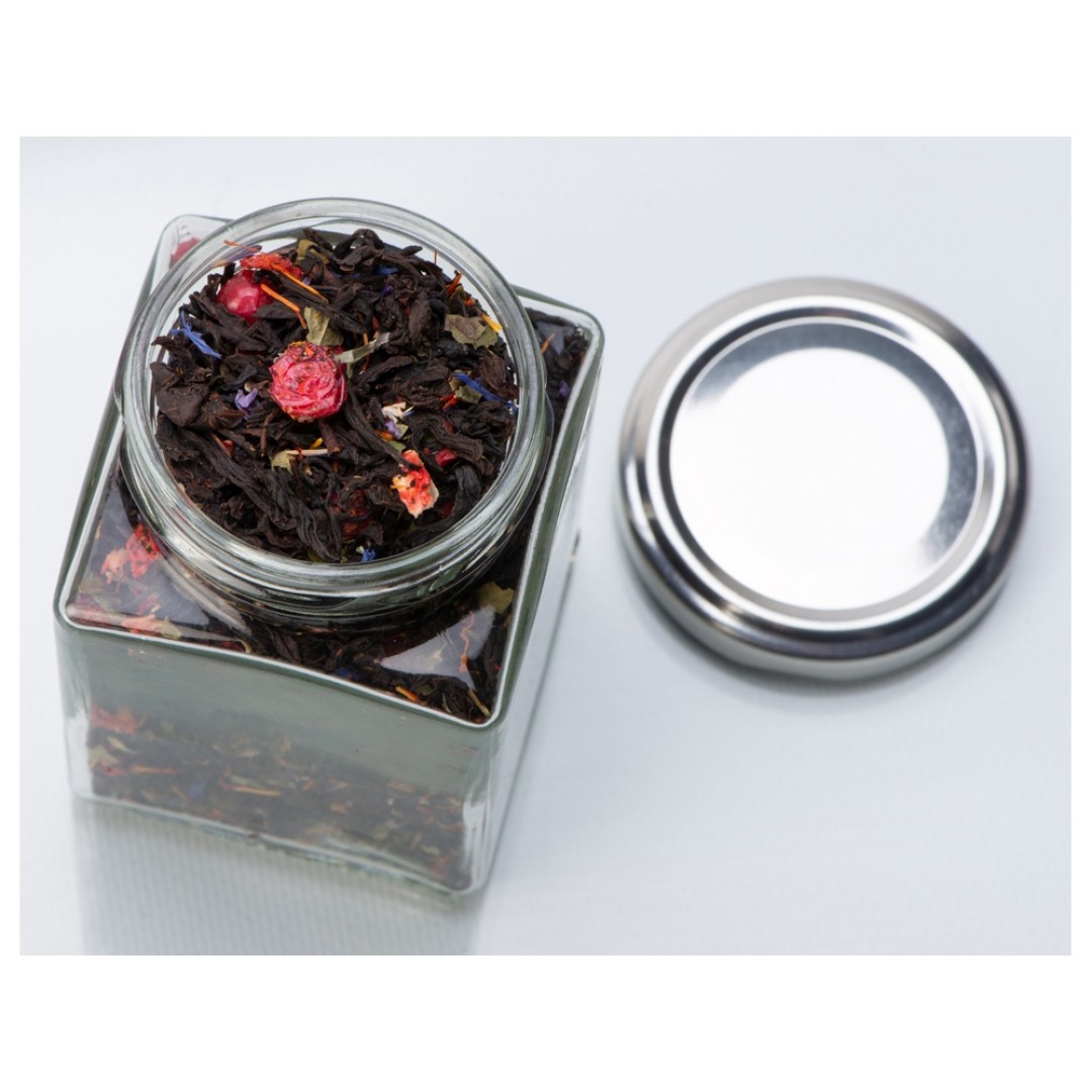 Чай черный, серия "Bouquet", граф Орлов, стеклянная банка