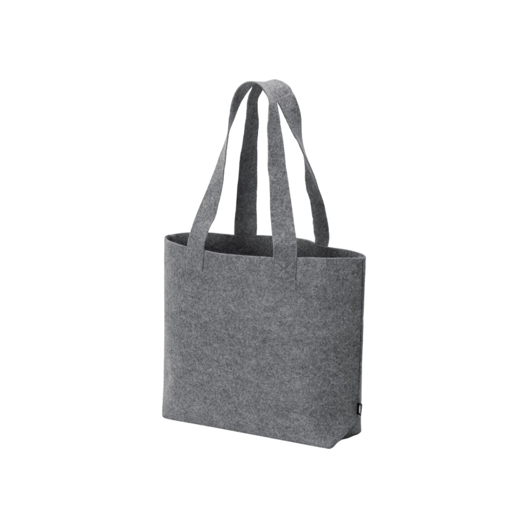 Шоппер фетровый Stratum горизонтальный из переработанного пластика (P)