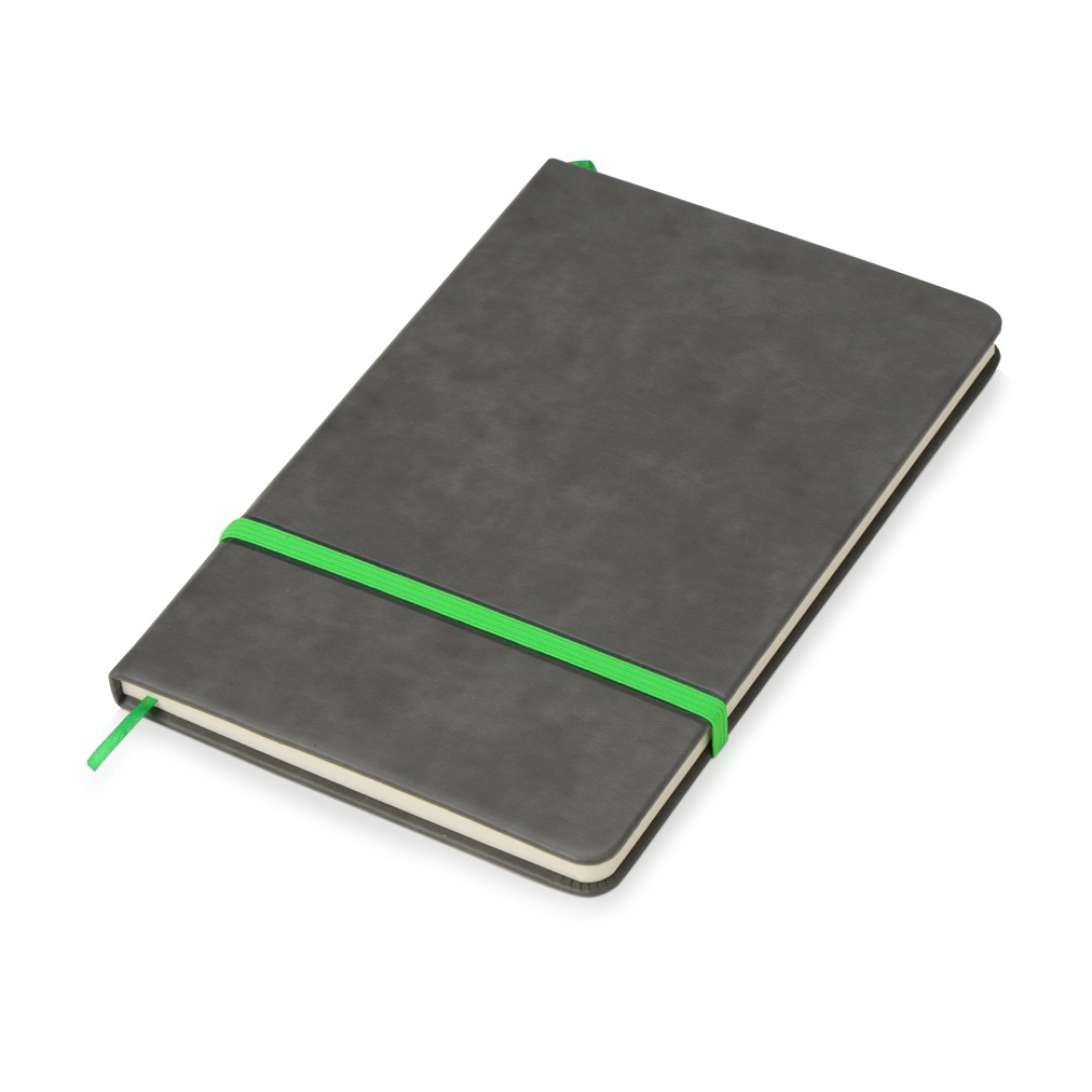 Набор с термокружкой, блокнотом, ручкой и ланчбоксом "Refreshment", зеленое яблоко