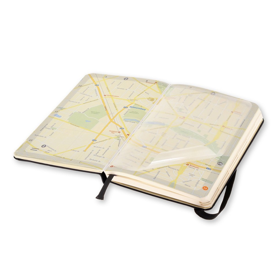 Записная книжка Moleskine City Berlin (Берлин), Pocket (9x14 см), черный