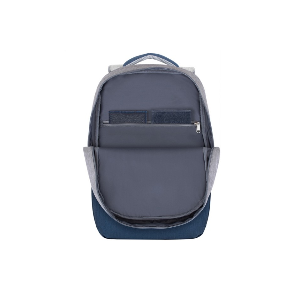 RIVACASE 7567 grey/dark blue рюкзак для ноутбука 17.3" / 6