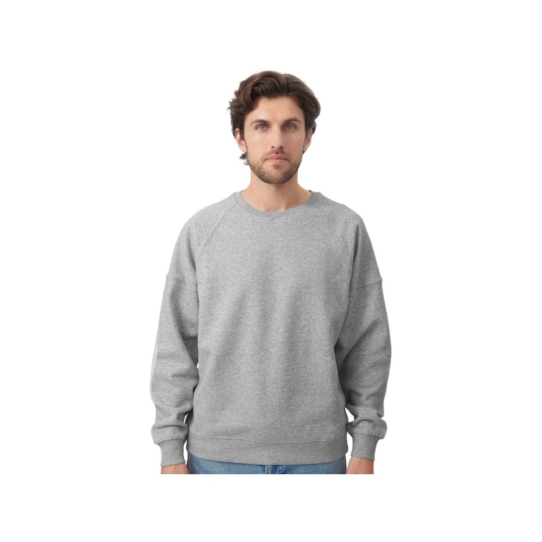 Свитшот оверсайз «Paris», унисекс, серый меланж