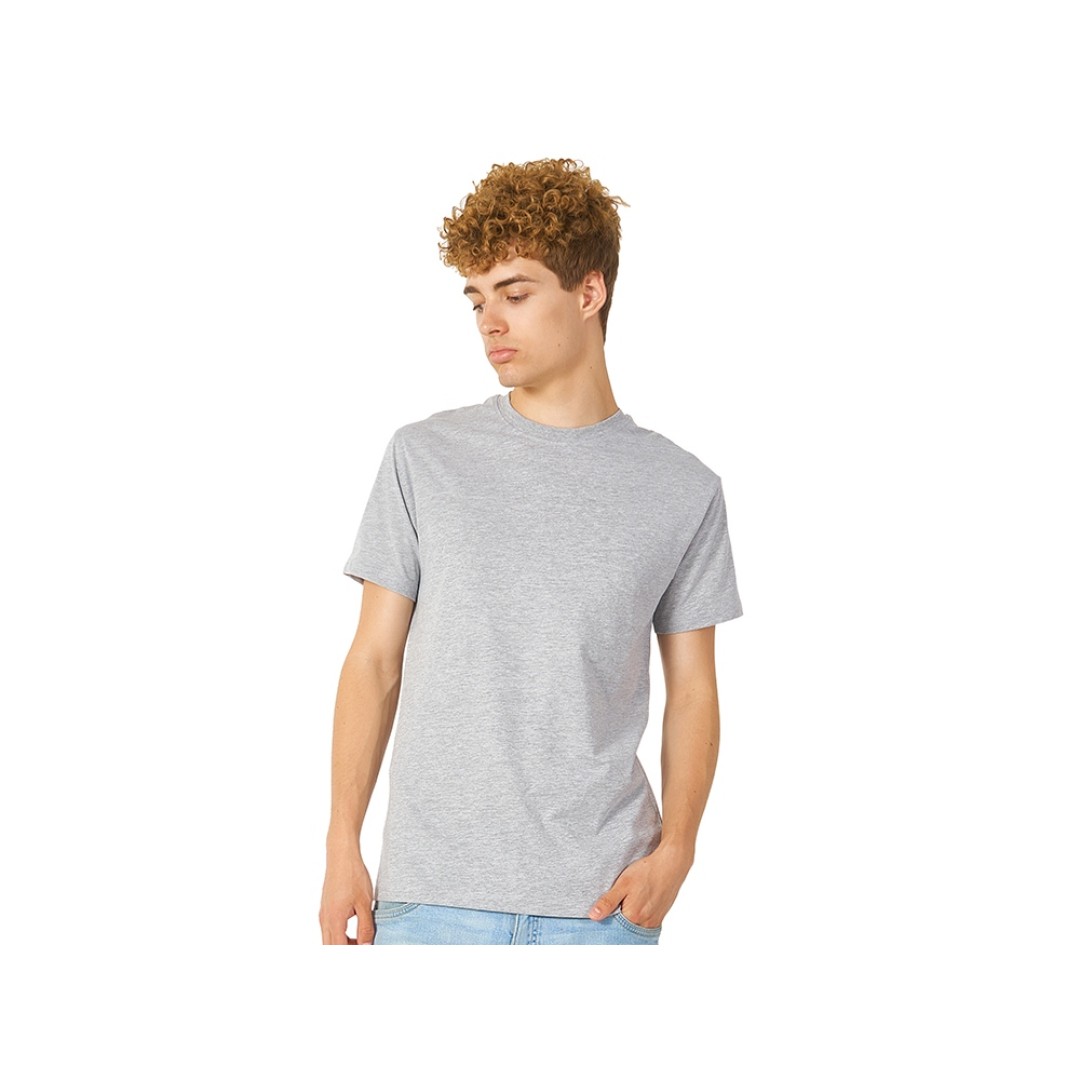 Футболка "Heavy Super Club" мужская, серый меланж