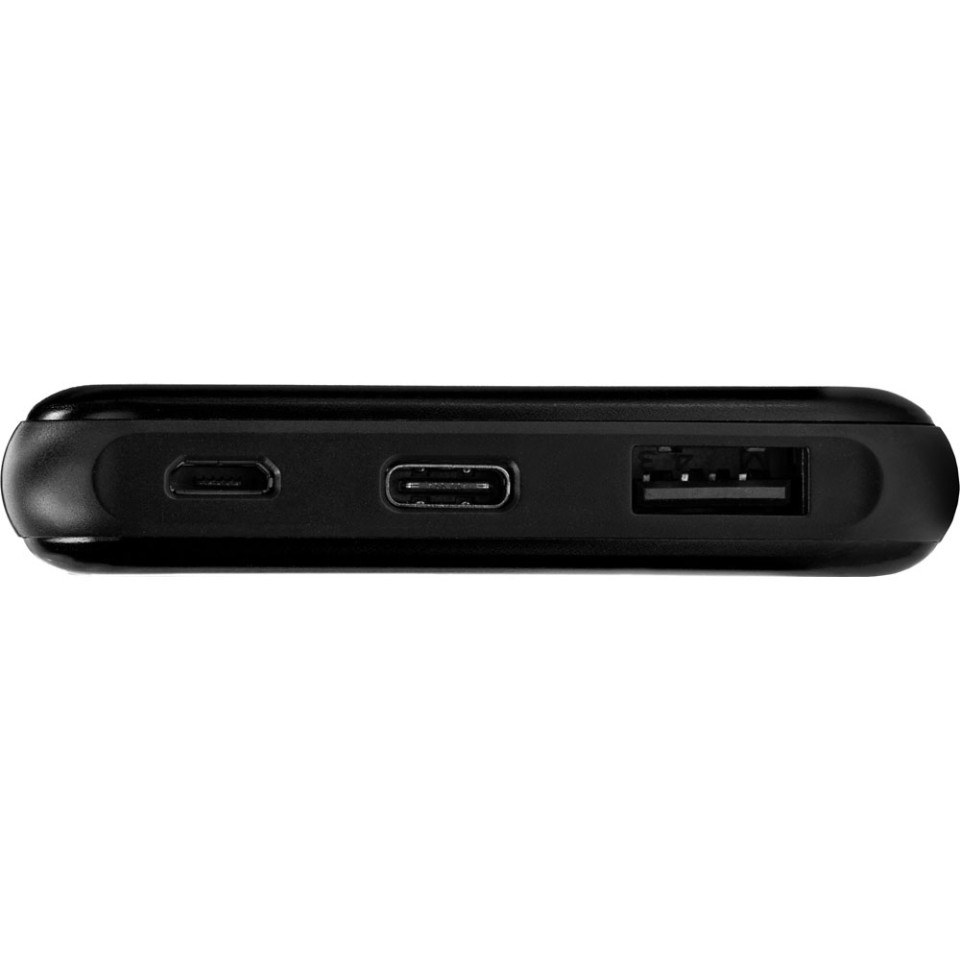 Внешний аккумулятор «Forge» v.2, металл, 10000mah, черный
